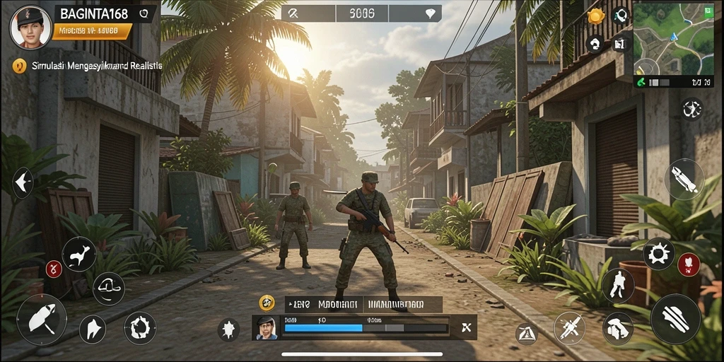 Screenshot menampilkan gameplay mendalam dan interaksi antar karakter.