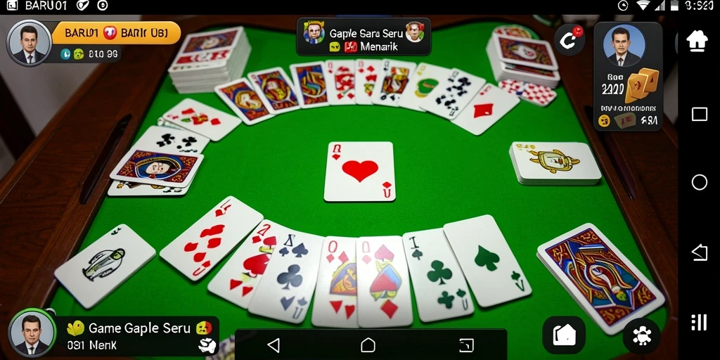 Tampilan gameplay seru di BARU01 dengan teman-teman.