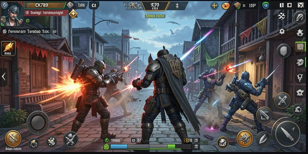 Tampilan gameplay CK789 yang mendebarkan dan grafis yang menawan.