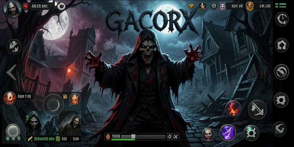 Gameplay menyeramkan di dunia gelap GACORX.