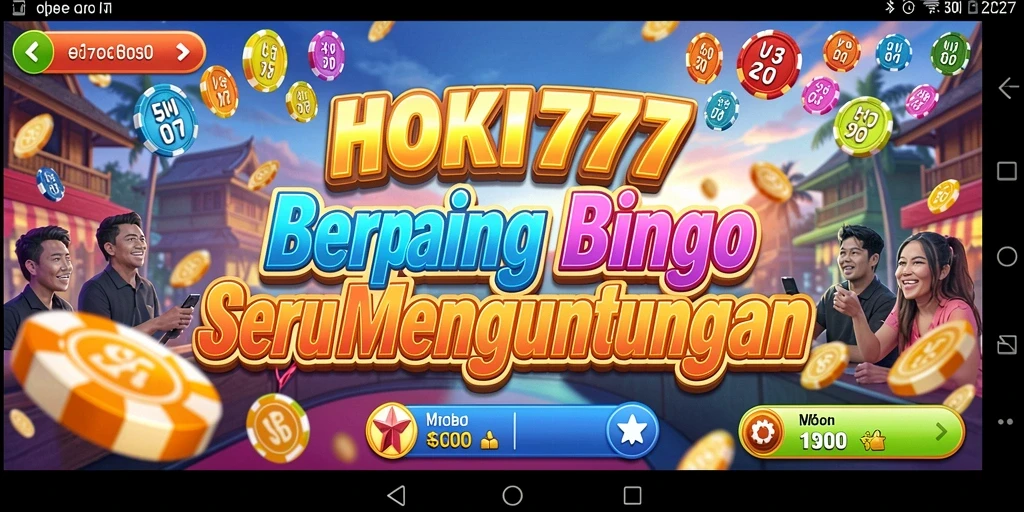 Tampilan gameplay seru HOKI777 yang mengasyikkan.
