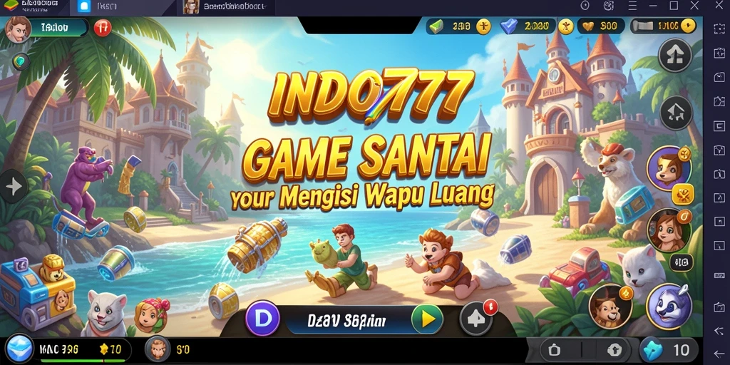 Tampilan gameplay seru dan menarik dari INDO777.