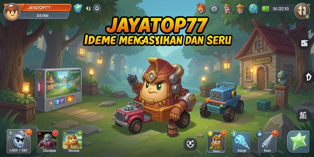 Tampilan menarik dari gameplay JAYATOP77 yang penuh warna.