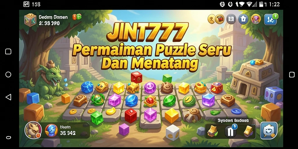 Tampilan gameplay JNT777 yang menantang dan menyenangkan.