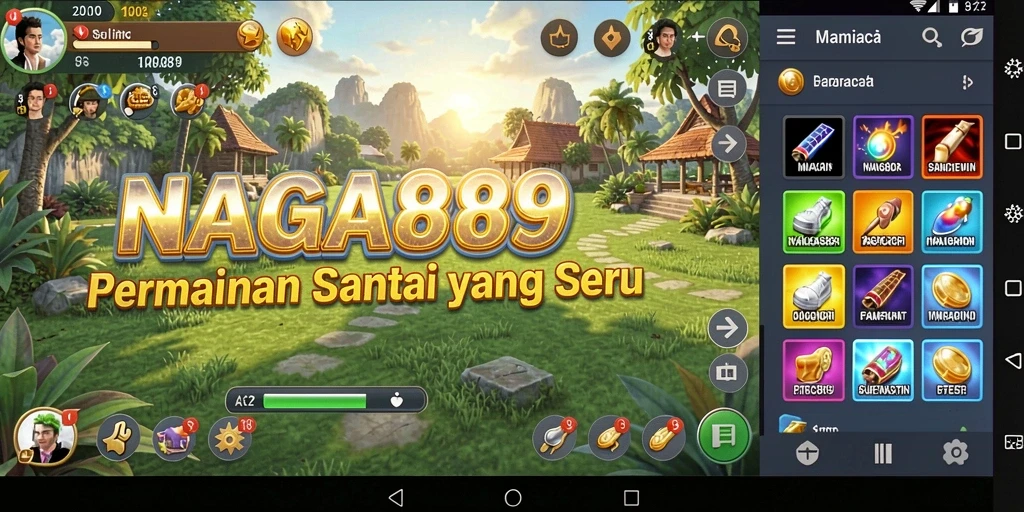 Screenshot NAGA889 menampilkan gameplay yang mengasyikkan dan penuh warna.